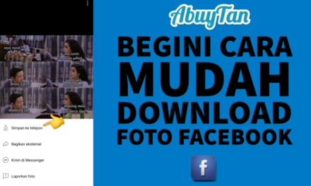 Begini Cara Mudah Download Foto Facebook