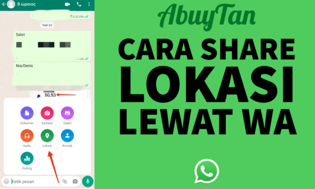 Cara Share Lokasi lewat WA! Praktis dan Aman