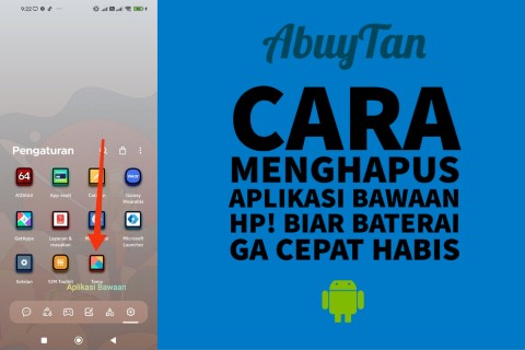 Cara Menghapus Aplikasi Bawaan HP! Baterai Ga Cepat Habis